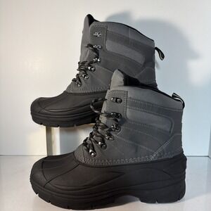 Eddie Bauer- Size11 - Mens Winter Snow Rain Boots Outdoor Waterproof Hiking Work